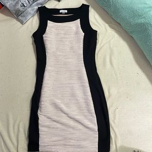 A size 8 Calvin Klein bodycon dress